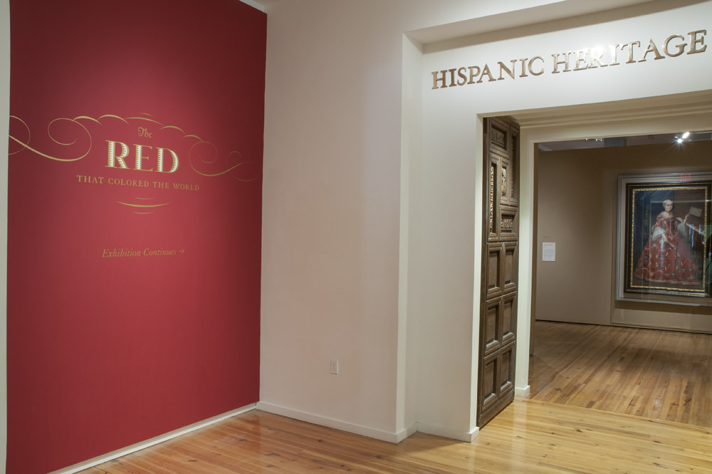 Exhibtion in the Hispanic Heritage Wing